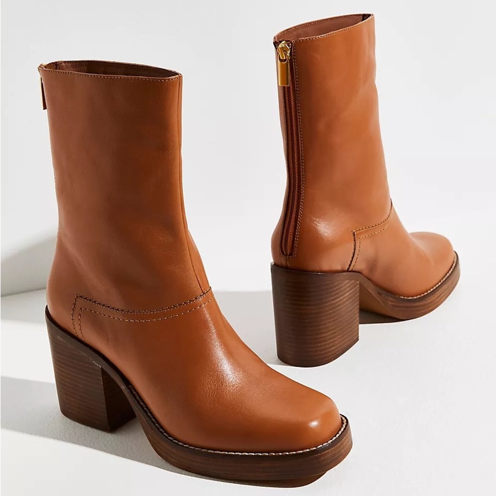 Free People Portwood Heeled Boots